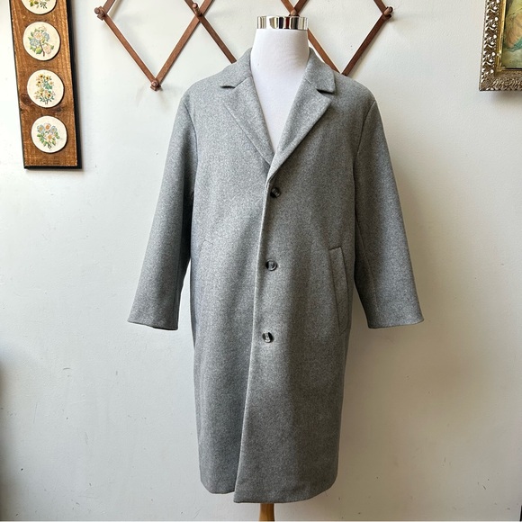 H&M Wool Gray Overcoat - Picture 8 of 11